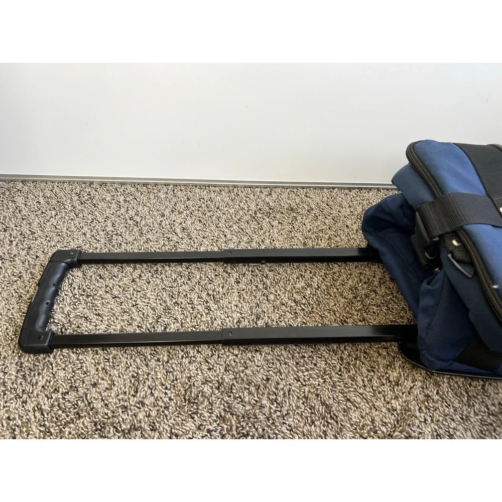 CLUB GLOVE PiggyBack II / 3 in 1 Detachable Rolling Duffel with‎ Backpack / Blue